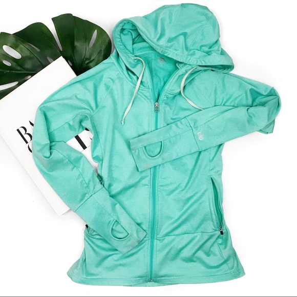 ALO Yoga Jackets & Blazers - Alo yoga mint colored hoodie sweater